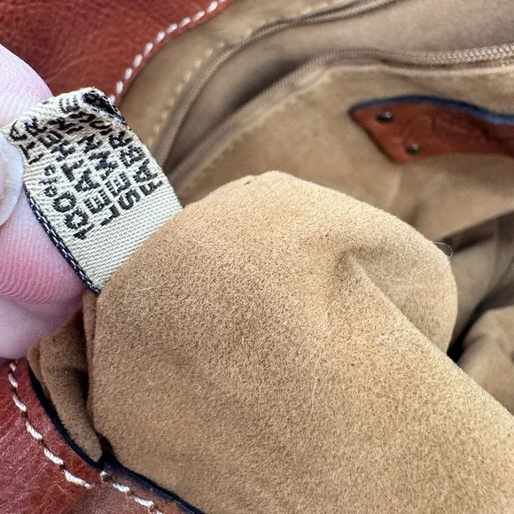 Patricia Nash Floral Hobo Bag Italian Heritage Leather Shoulder Slouchy Cottage - Picture 10 of 16